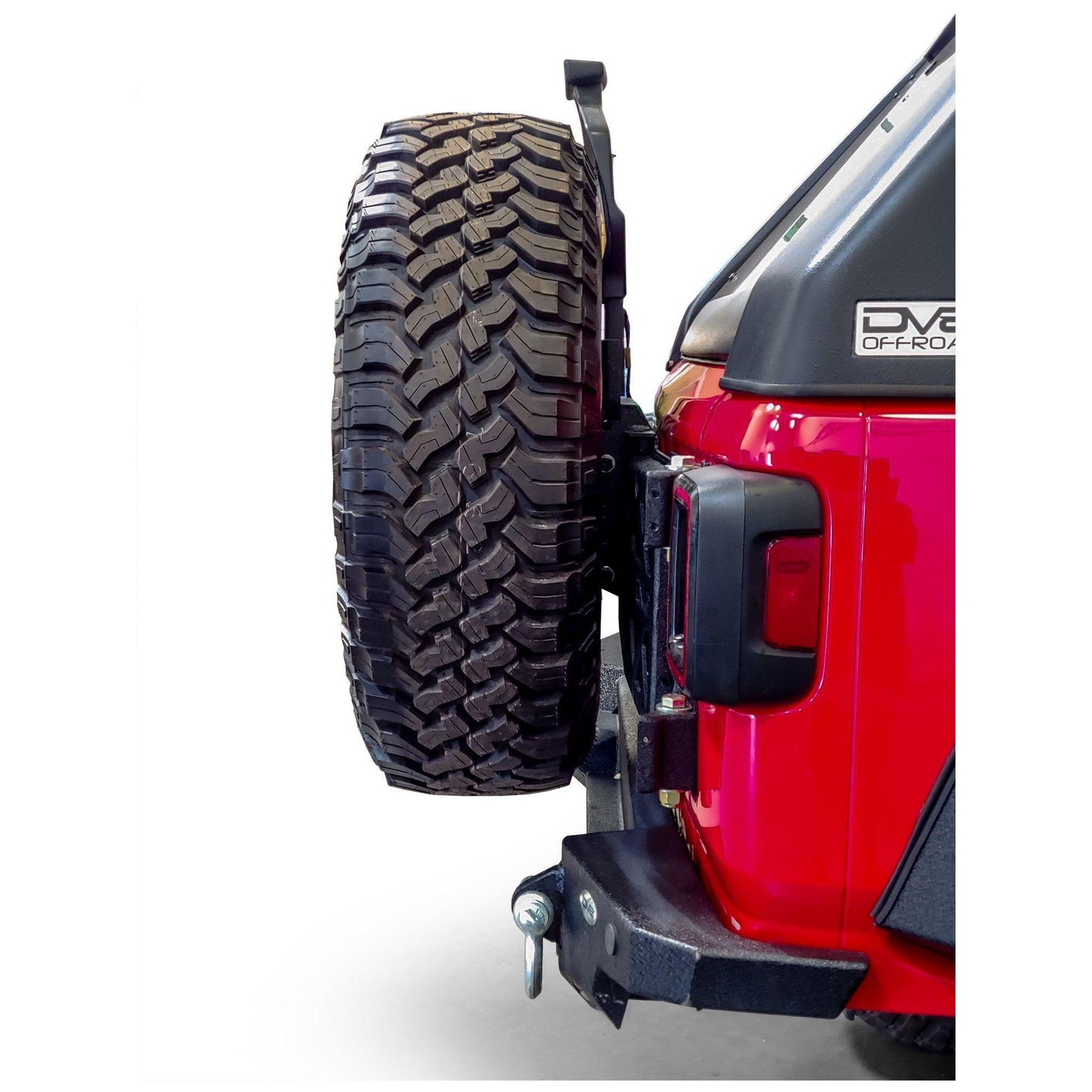 DV8 Off-Road 2018-2024 Jeep JL Hinge Mounted Tire Carrier C3| TCJL-03