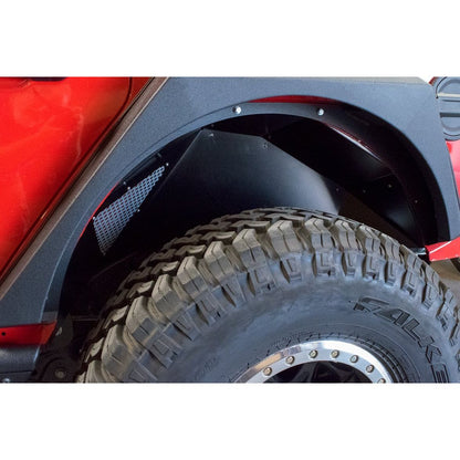 DV8 Off-Road 2018-2023 Jeep JL Rear Inner Fenders | Black C3| INFEND-03RB