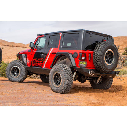 DV8 Off-Road 2018-2023 Jeep JL Rear Inner Fenders | Black C3| INFEND-03RB