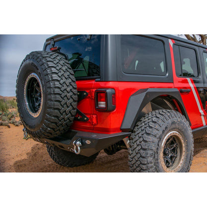 DV8 Off-Road 2018-2024 Jeep JL Tailgate Mounted Tire Carrier C3| TCJL-01