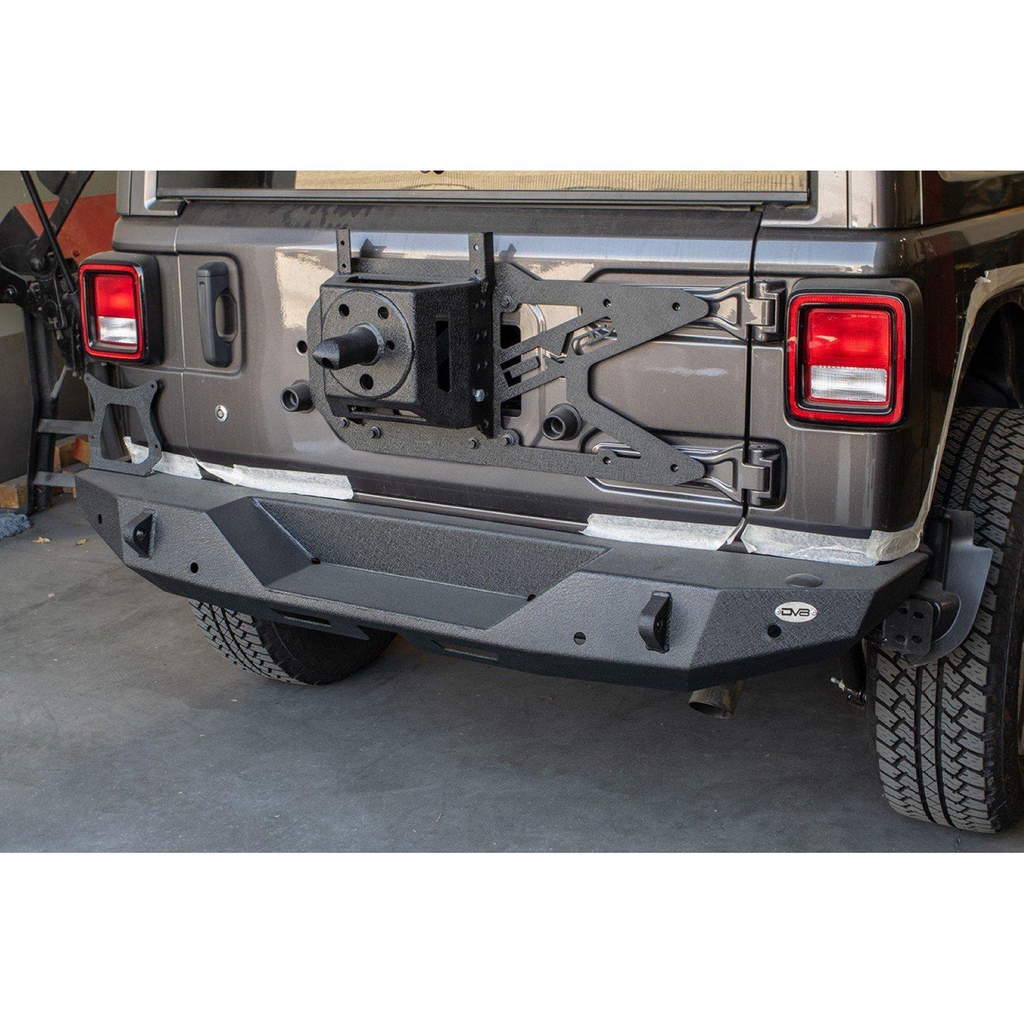 DV8 Off-Road 2018-2024 Jeep JL Tailgate Mounted Tire Carrier C3| TCJL-01