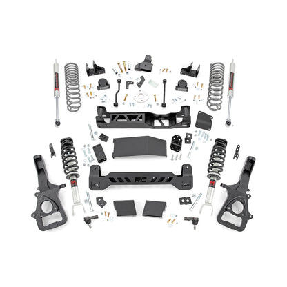 Rough Country M1 Shocks & Rear Variable Rate Coils 6 Inch Lift Kit I 33440