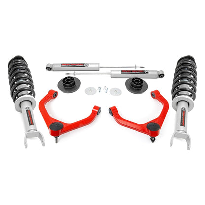 Rough Country N3 Struts w/N3 Rear Shocks 3.5 Inch Lift Kit I 31431RED