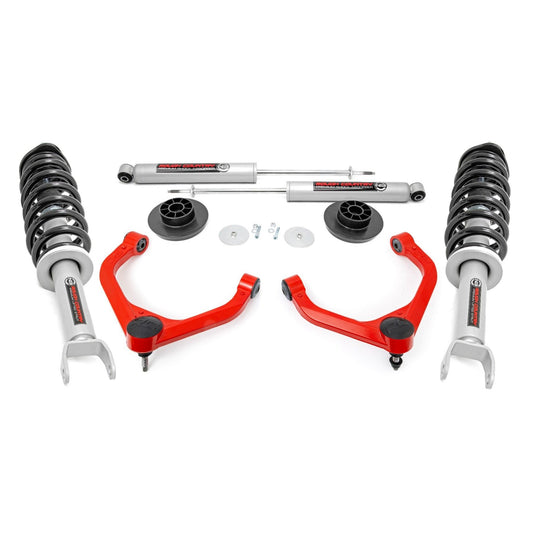 ROUGH COUNTRY 3.5 Inch Lift Kit | N3 Struts | Ram 1500 2WD/4WD (2019-2025) | 31431RED