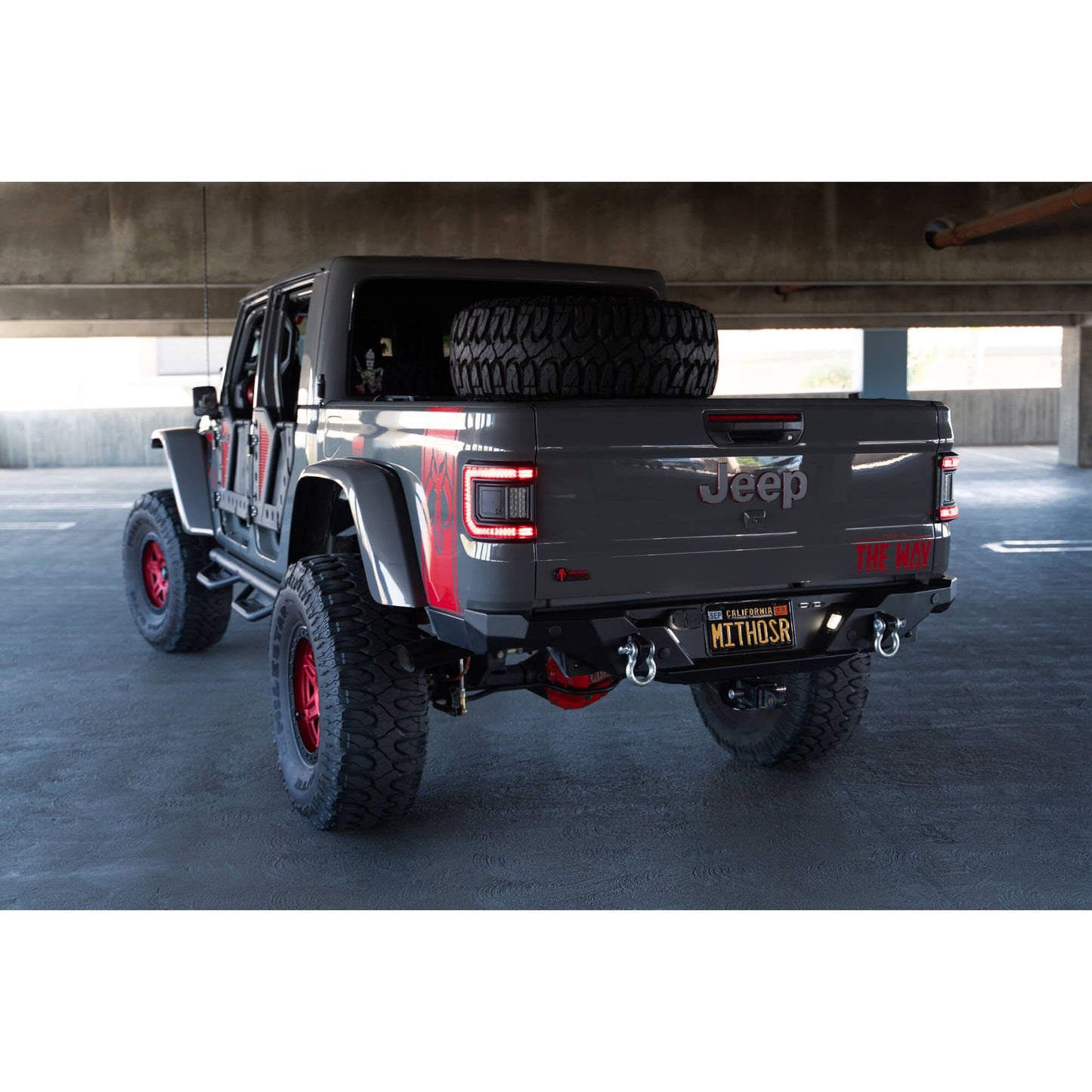 DV8 Off-Road 2020-2024 Jeep Gladiator JT | FS-15 Series Rear Bumper C3| RBGL-11