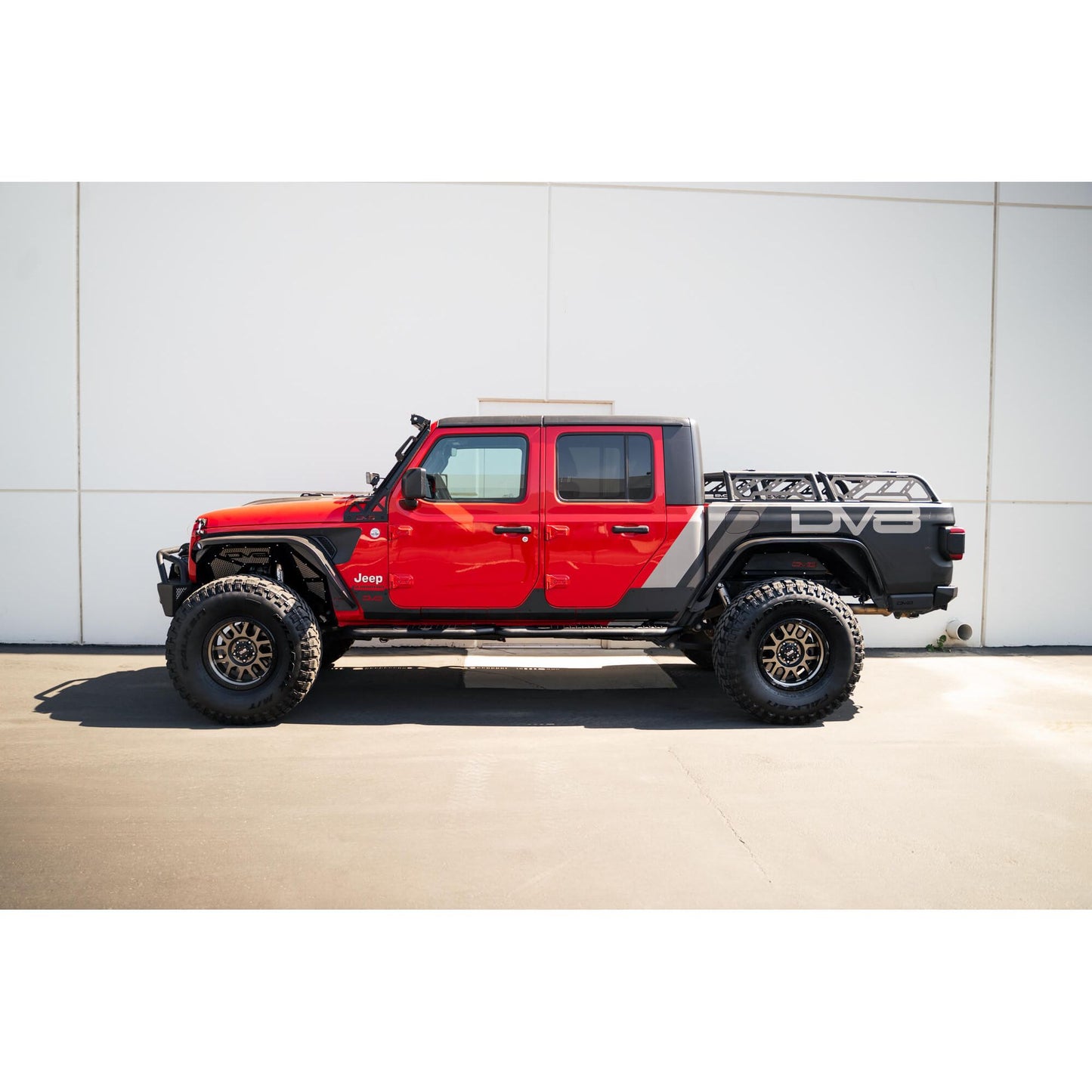 DV8 Off-Road 2020-2024 Jeep Gladiator JT | OE Plus Side Steps C3| SRGL-08