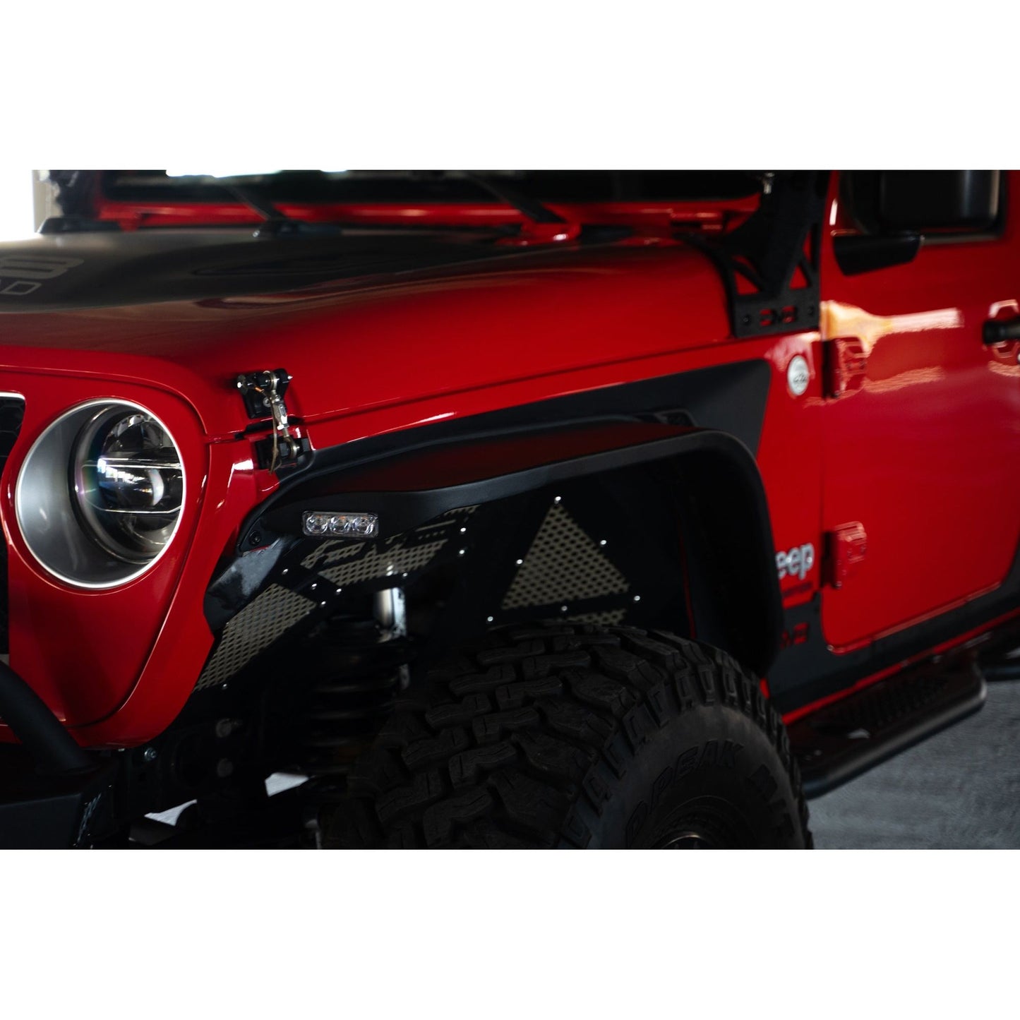 DV8 Off-Road 2020-2024 Jeep Gladiator JT | Slim Fender Flares C3| FDGL-07