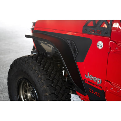 DV8 Off-Road 2020-2024 Jeep Gladiator JT | Slim Fender Flares C3| FDGL-07