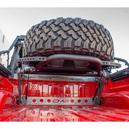 DV8 Off-Road 2020-2024 Jeep Gladiator JT Adjustable Tire Carrier C3| TCGL-01