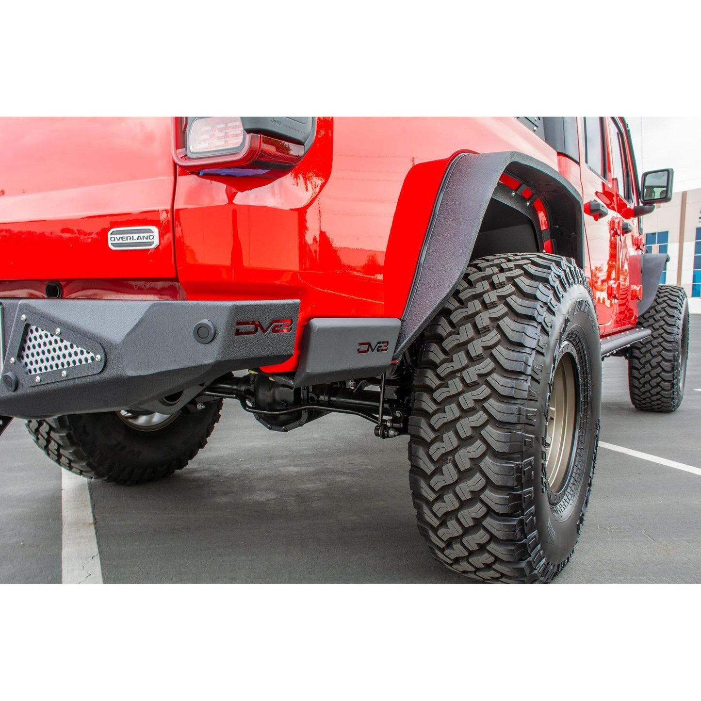 DV8 Off-Road 2020-2024 Jeep Gladiator JT Bedside Rock Sliders C3| SRGL-01