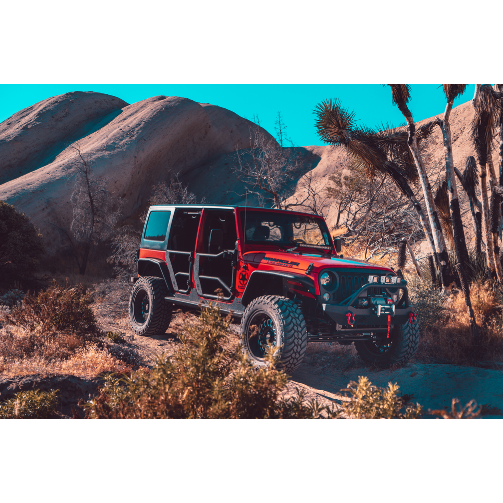 Body Armor 4x4 2007-2018 JEEP WRANGLER JK TUBE DOORS FRONT, PAIR JK-6154