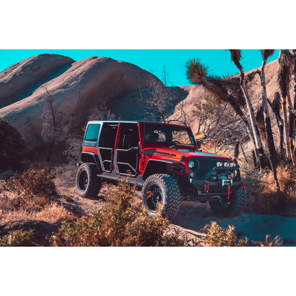Body Armor 4x4 2007-2018 JEEP WRANGLER JK TUBE DOORS FRONT, PAIR JK-6154