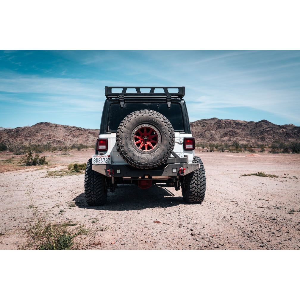 Body Armor 4x4 2018-2024 JEEP WRANGLER JL TIRE CARRIER SINGLE ACTION (FITS JL-2965/JL-2966 BUMPER) 5298