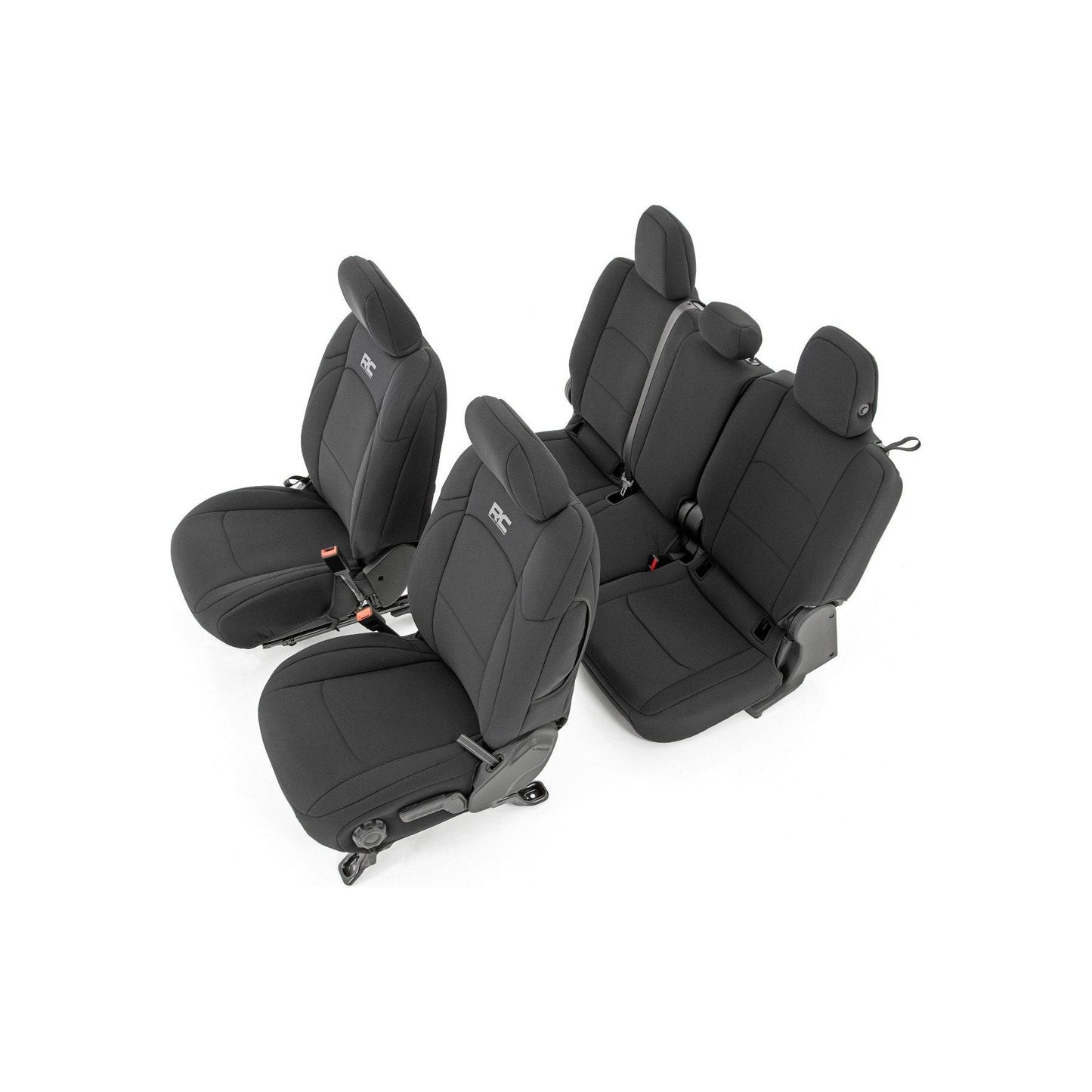 Rough Country Factory Cloth Seats w/o Cup Holder Seat Covers I 91034