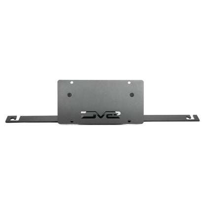 DV8 Off-Road 2021-2024 Ford Bronco | Capable Bumper Slanted Front License Plate Mount C3| LPBR-05