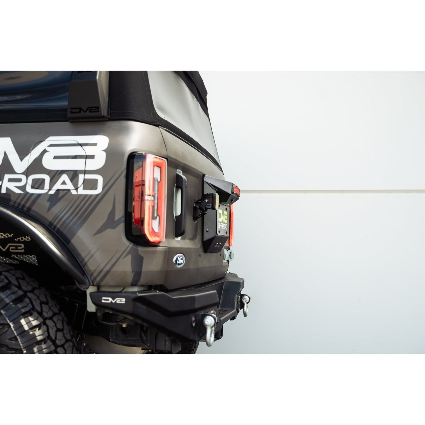 DV8 Off-Road 2021-2024 Ford Bronco | Spare Tire Delete C3| TSBR-01