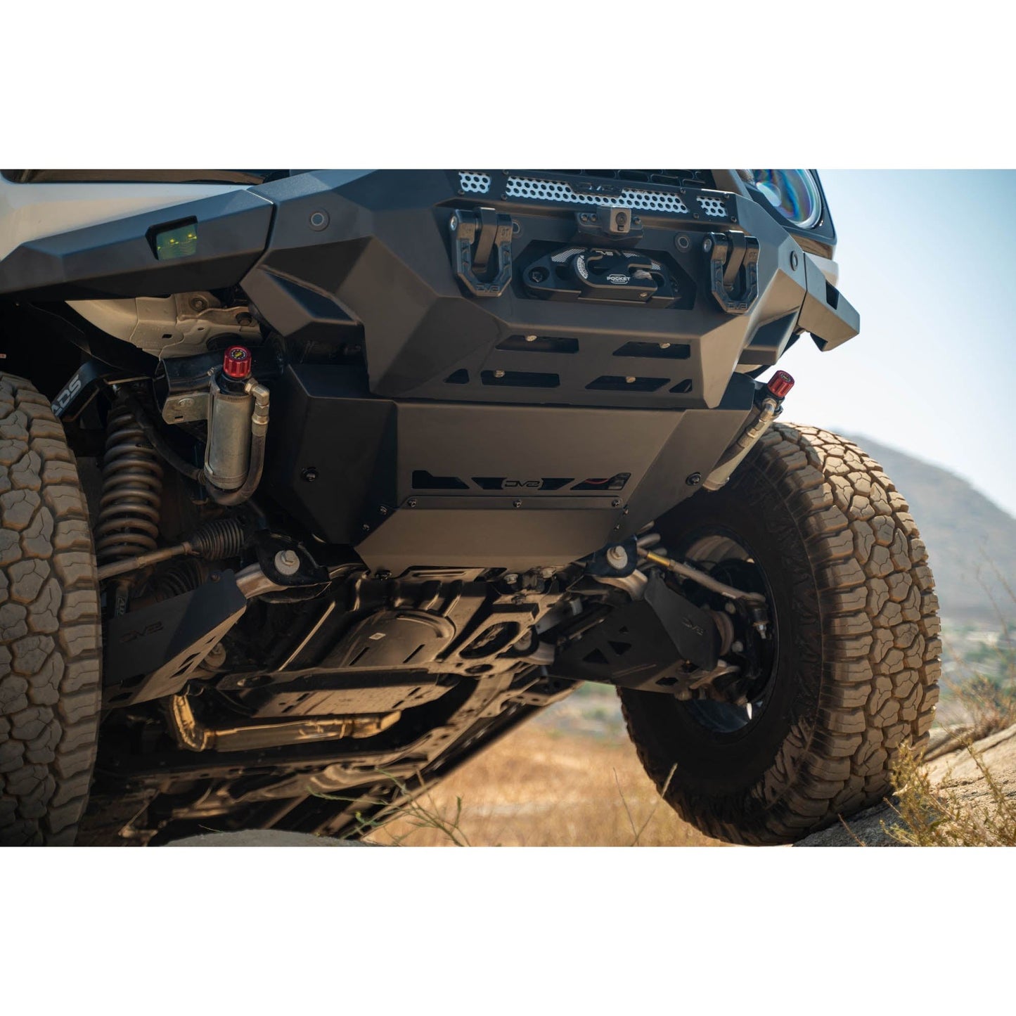 DV8 Off-Road 2021-2024 Ford Bronco | Low Pro Skid Plate C3| SPBR-07