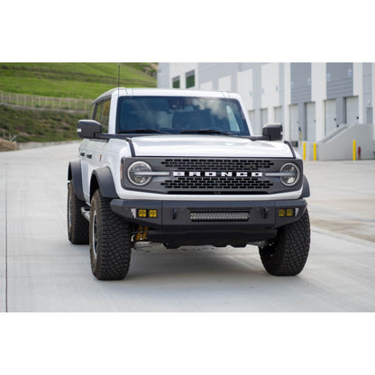 DV8 Off-Road 2021-2024 Ford Bronco | OE Plus Series Front Bumper V2 C3| FBBR-06