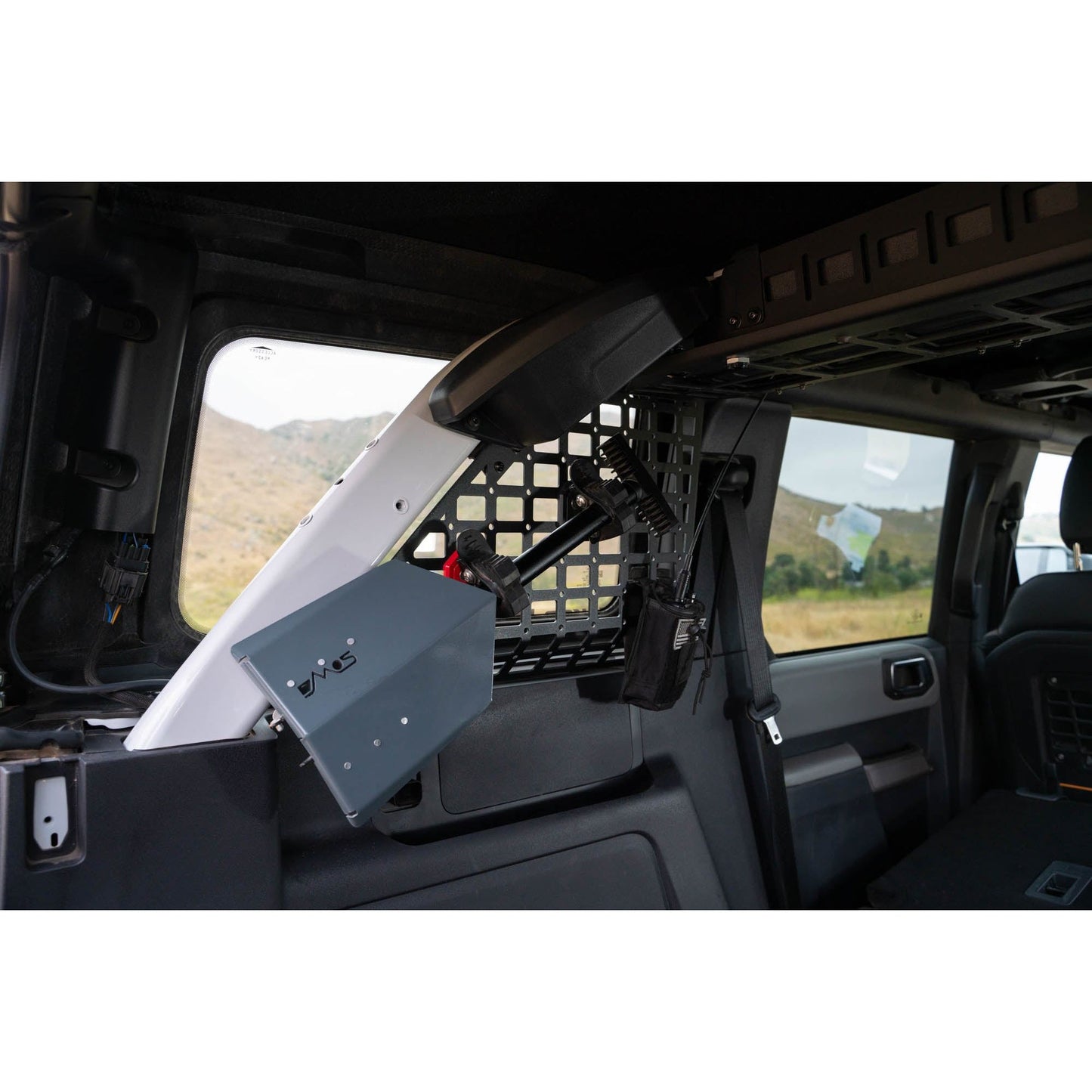 DV8 Off-Road 2021-2024 Ford Bronco | Pocketed Rear Window Molle Panels C3| MPBR-08