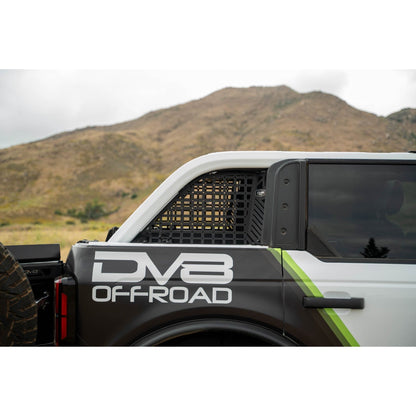 DV8 Off-Road 2021-2024 Ford Bronco | Pocketed Rear Window Molle Panels C3| MPBR-08