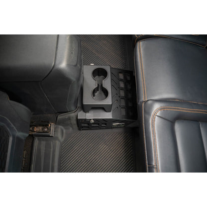 DV8 Off-Road 2021-2024 Ford Bronco Rear Seat Cup Holder and Molle Panels C3| MPBR-07