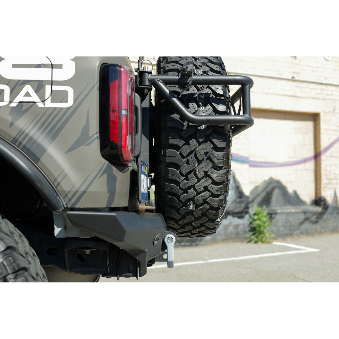 DV8 Off-Road 2021-2024 Ford Bronco Spec Series Rear Bumper C3| RBBR-05