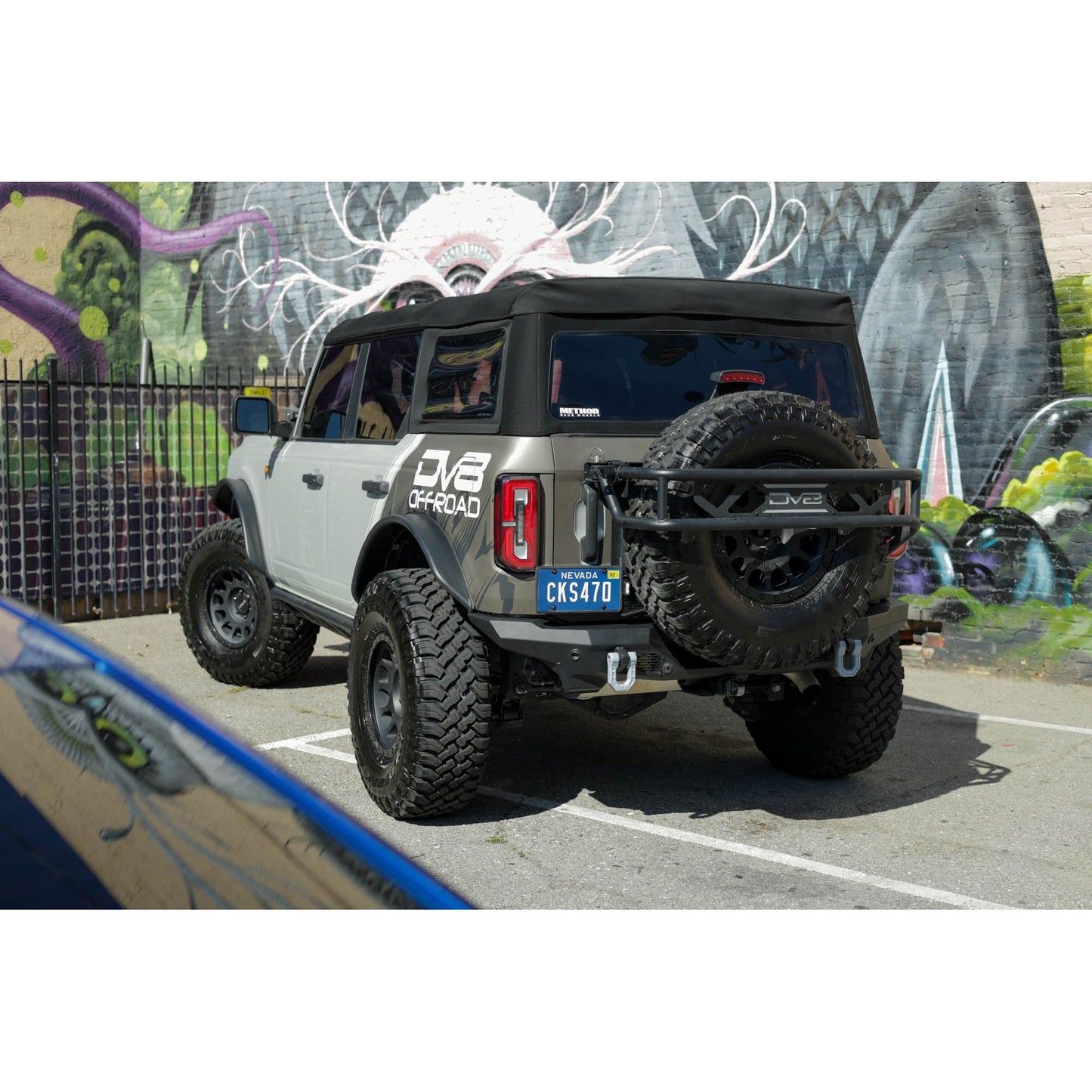 DV8 Off-Road 2021-2024 Ford Bronco Spec Series Rear Bumper C3| RBBR-05