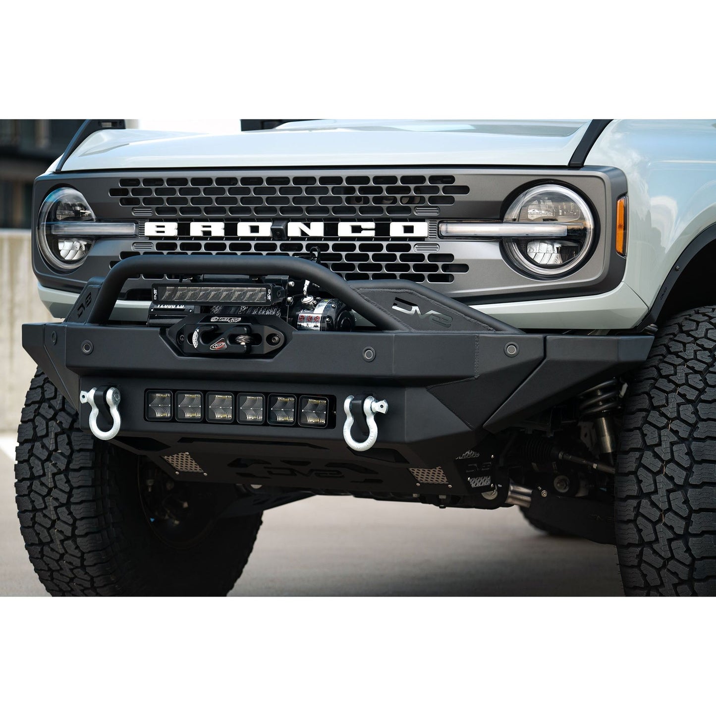 DV8 Off-Road 2021-2024 Ford Bronco | FS-15 Series Winch Front Bumper C3| FBBR-02