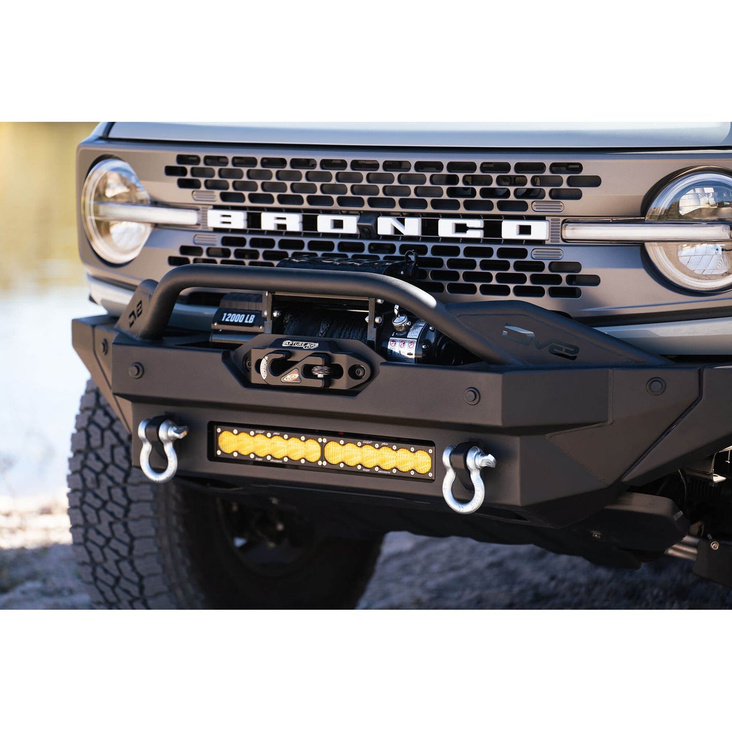 DV8 Off-Road 2021-2024 Ford Bronco | Add-On Wings for FS-15 Series Front Bumper C3| FBBR-02W