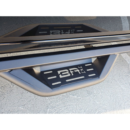 Body Armor 4x4 2007-2018 CHEVROLET SILVERADO 1500 CREW CAB/07-19 SILVERADO 2500/3500 CREW CAB AMBUSH SIDE STEPS (INCL. DIESEL MODELS WITH DEF TANKS) GM-4201
