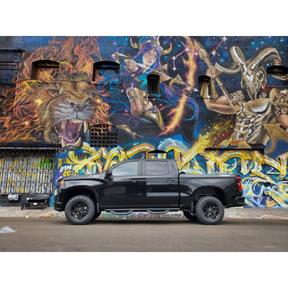 Body Armor 4x4 2019-2024 CHEVROLET SILVERADO 1500 CREW CAB/2020-2024 SILVERADO 2500/3500 CREW CAB AMBUSH SIDE STEPS GM-4200