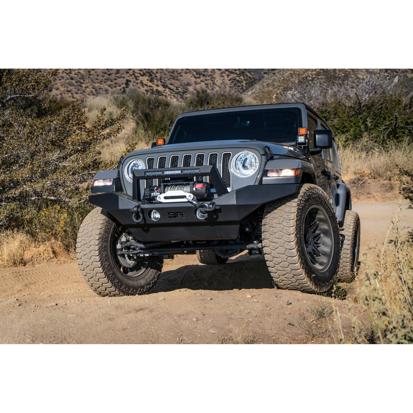 Body Armor 4x4 2007-2024 JEEP WRANGLER JK/JL & GLADIATOR JT FULL-WIDTH FRONT BUMPER JL-19534