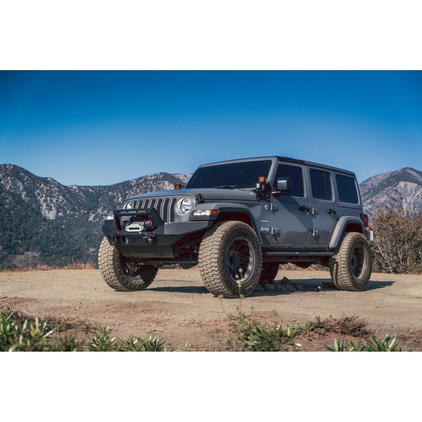 Body Armor 4x4 2007-2024 JEEP WRANGLER JK/JL & GLADIATOR JT FULL-WIDTH FRONT BUMPER JL-19534