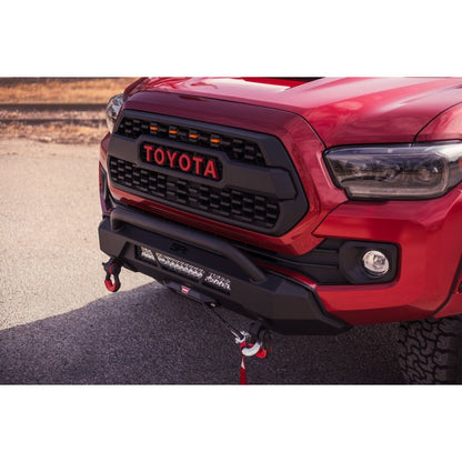 Body Armor 4x4 2016-2023 TOYOTA TACOMA HILINE FRONT WINCH BUMPER TC-19339