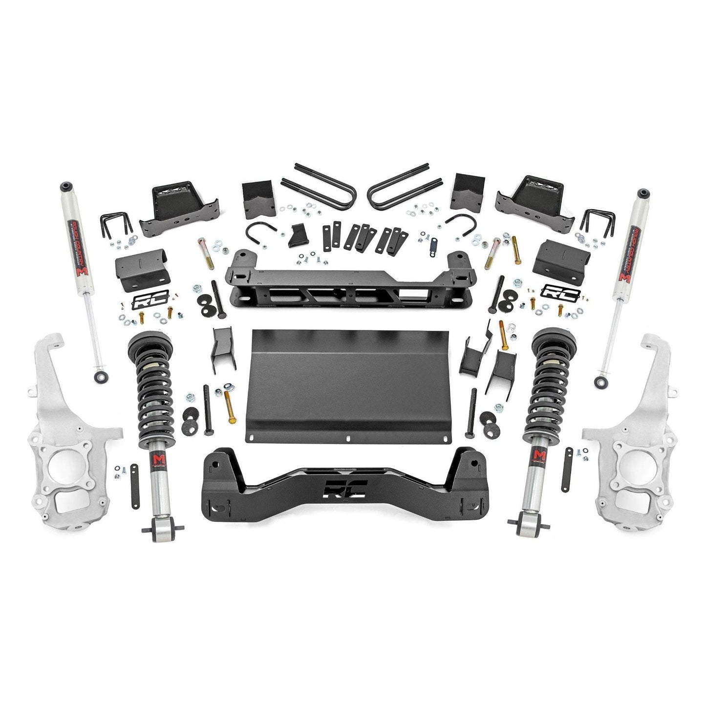 Rough Country M1 Struts w/M1 Rear Shocks 6 Inch Lift Kit I 49940