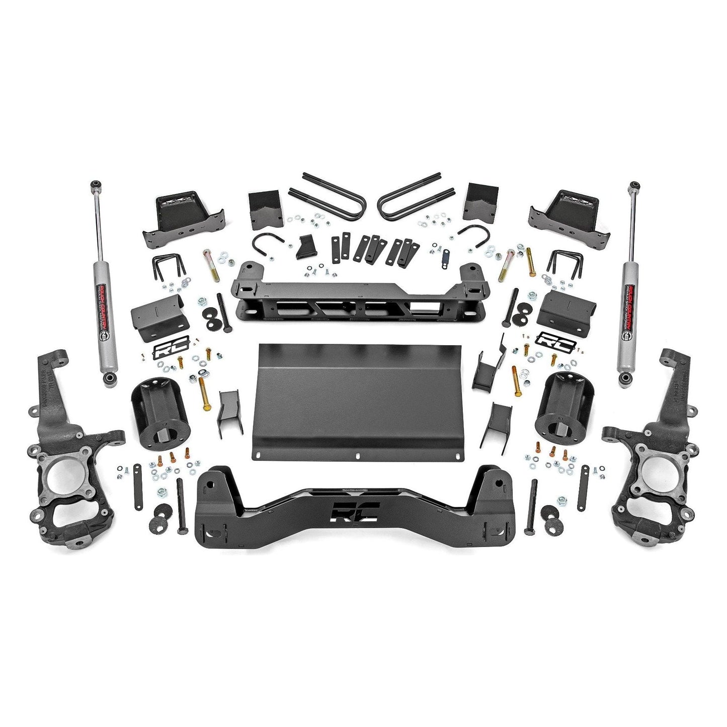Rough Country M1 Struts w/M1 Rear Shocks 6 Inch Lift Kit I 49940