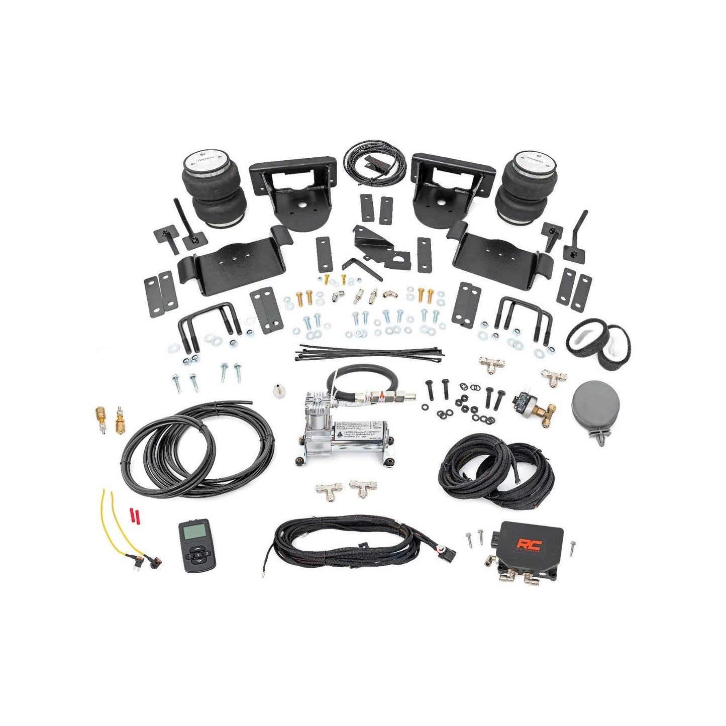Rough Country with Onboard Air Compressor & Wireless Remote Air Spring Kit I 10009WC