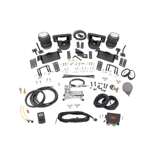 ROUGH COUNTRY Air Spring Kit w/compressor | Wireless Controller | 0-6" Lifts | Ford F-150 (21-25) | 10009WC
