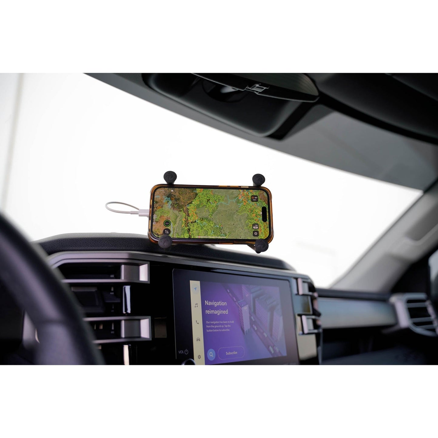 DV8 Off-Road 2022-2024 Toyota Tundra & 2023 Sequoia | Digital Device Dash Mount C3| DMT2-01