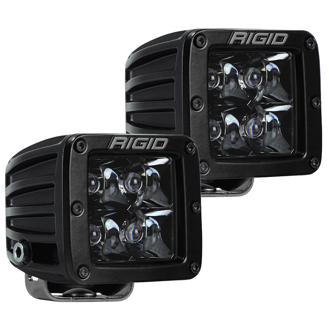RIGID INDUSTRIES | Spot Surface Mount Midnight Pair D-Series Pro RIGID Industries | 202213BLK