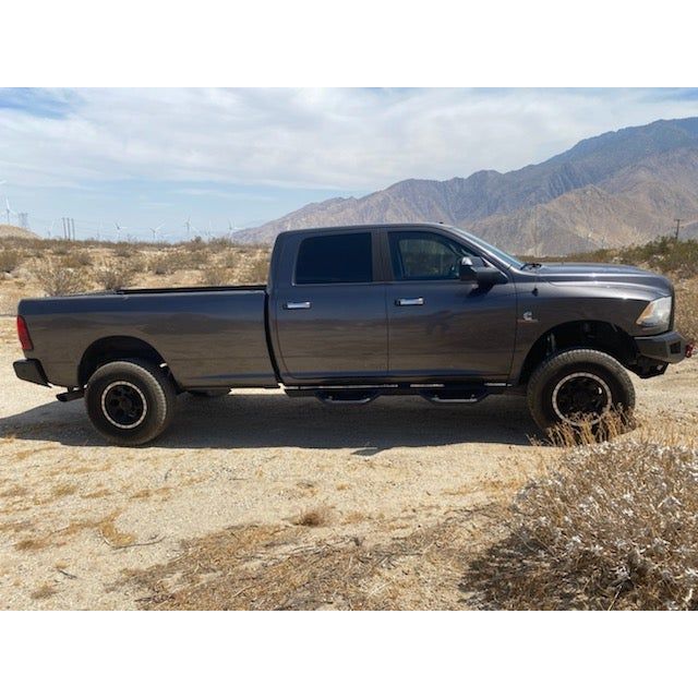 Body Armor 4x4 2009-2018 DODGE RAM 1500 CREW CAB/2018-2024 DODGE RAM 1500 CREW CAB (CLASSIC BODY STYLE) 2010-2024 RAM 2500/3500/4500/5500 CREW CAB AMBUSH SIDE STEPS DG-4201
