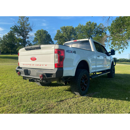 Body Armor 4x4 2017-2022 FORD F-250/F-350/F-450/F-550 SUPER DUTY AMBUSH REAR BUMPER FD-3166