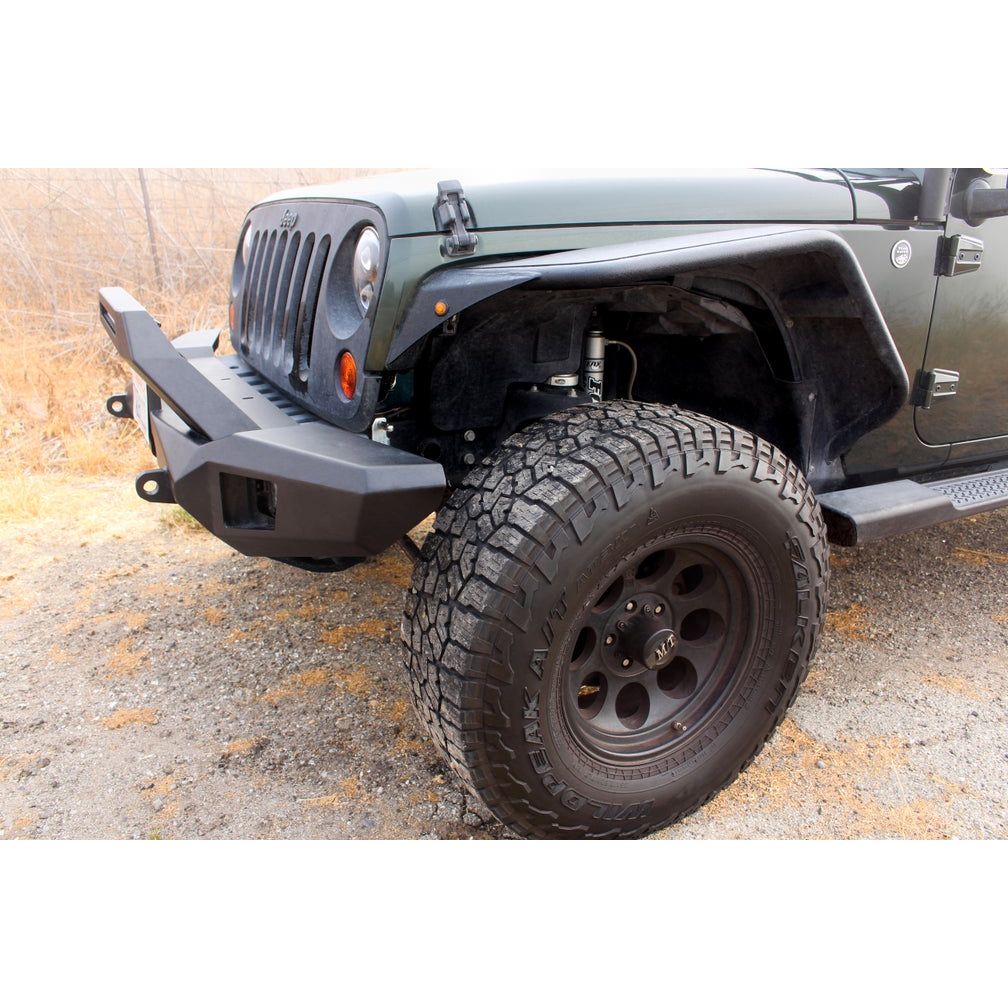 Body Armor 4x4 2007-2024 JEEP WRANGLER JK/JL AND GLADIATOR JT ORION FULL-WIDTH FRONT BUMPER JP-19537