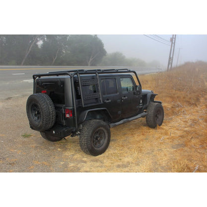 Body Armor 4x4 2007-2018 JEEP WRANGLER JK 4 DOOR CARGO ROOF RACK JK-7100