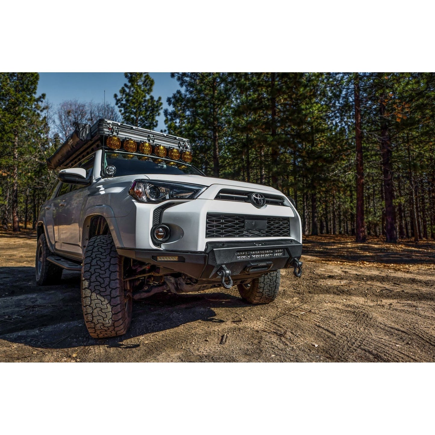Body Armor 4x4 2014-2024 TOYOTA 4RUNNER HILINE BUMPER HIGH CLEARANCE SIDE WINGS TR-19339W