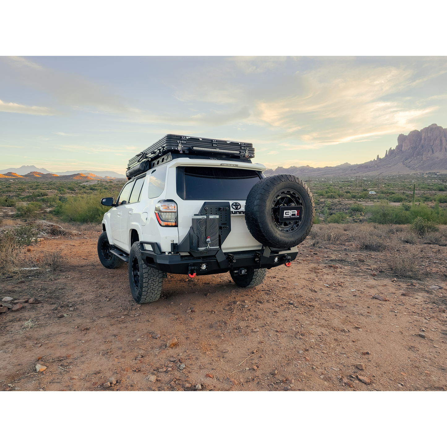 Body Armor 4x4 2010-2024 TOYOTA 4RUNNER PRO SERIES II REAR BUMPER TR-2965