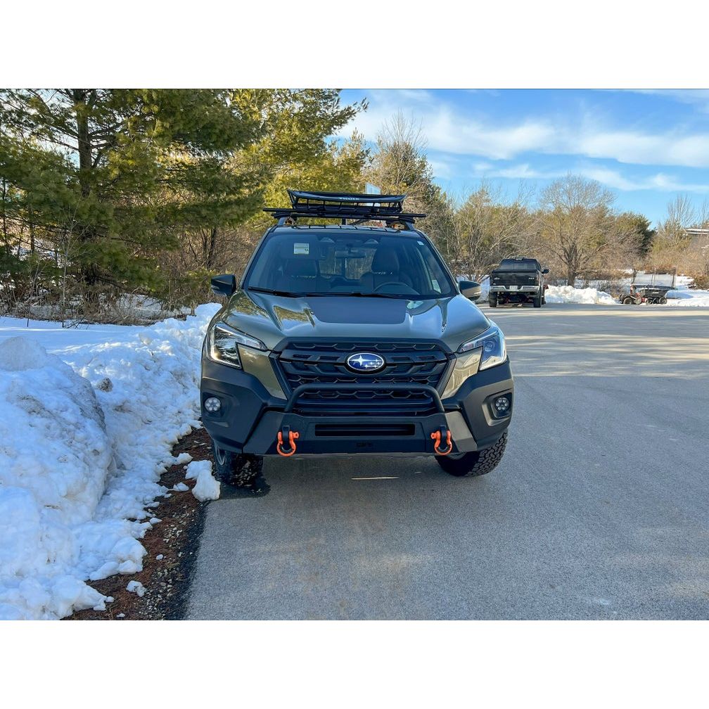 Body Armor 4x4 2019-2024 SUBARU FORESTER HILINE FRONT WINCH BUMPER SU-19340