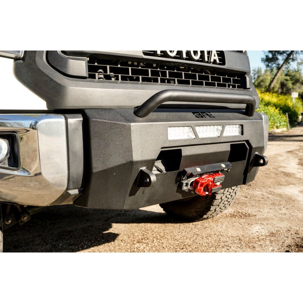 Body Armor 4x4 2014-2021 TOYOTA TUNDRA HILINE FRONT WINCH BUMPER TN-19339