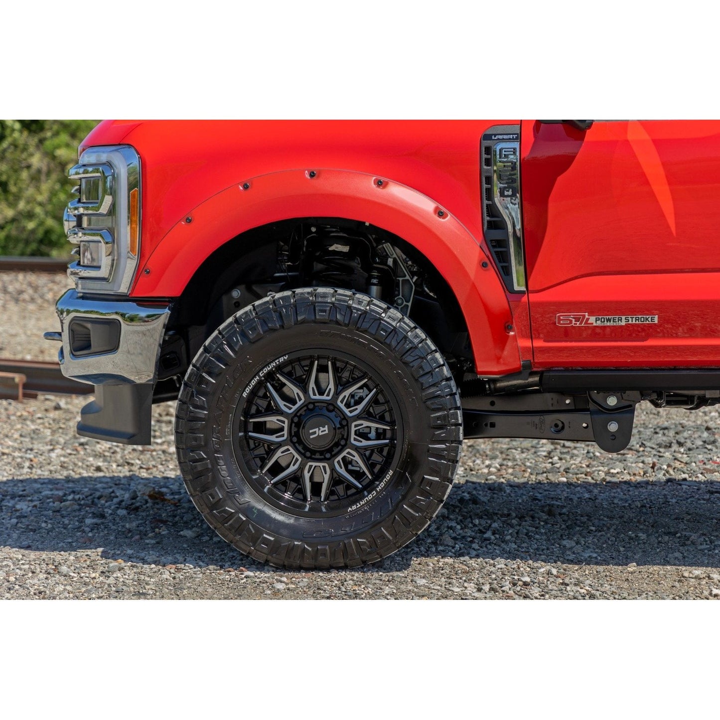 Rough Country YZ | Oxford White Pocket Fender Flares I F-F20231-YZ