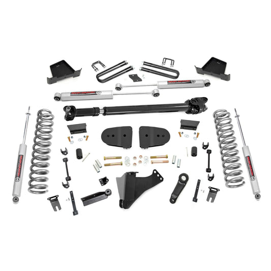 ROUGH COUNTRY 6 Inch Lift Kit | Gas | OVLD | Ford F-250/F-350 Super Duty 4WD (2023-2025) | 41730